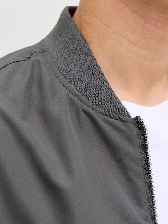 Jack & Jones - Veste Hommes Summer Mash Bomber - Gris - Taille XL