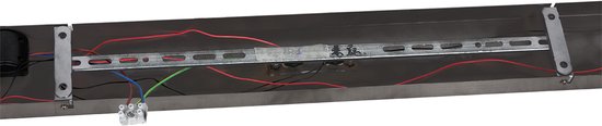 Steinhauer - lampe suspendue - Piola - noir - métal acrylique - lampe design - LED - 3501ZW