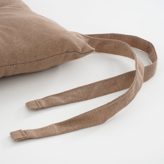 Collection In The Mood Coussin de chaise Paddy - L46 x B46 cm - Coton - Beige