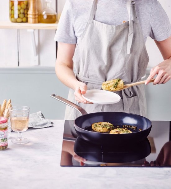 Greenpan Evolution Eco Poêle à frire avec revêtement antiadhésif en céramique - sans PFAS - 24 cm