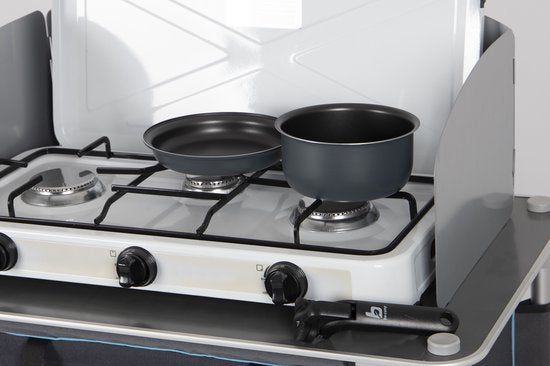 Bo-Camp - Set de casseroles et poêles - Trekking - 5 pièces - Aluminium