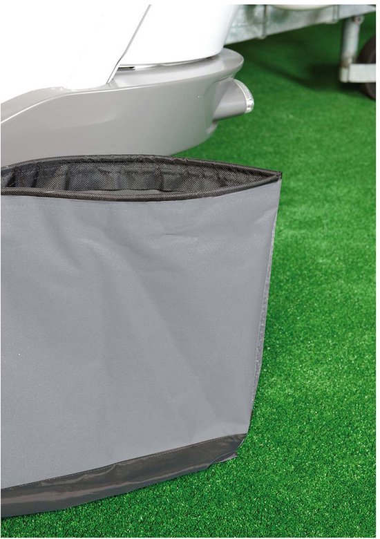 Bo-Camp - Coupe-tirage pour caravane - Universal deluxe - Avec compartiment de rangement