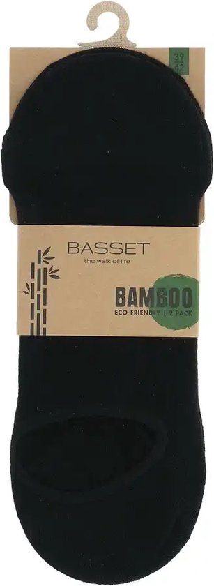 2 paires de chaussettes invisibles en bambou - Chaussettes d'entraînement basses en bambou - Chaussettes de bonneterie pour hommes et femmes - 38 - Noir