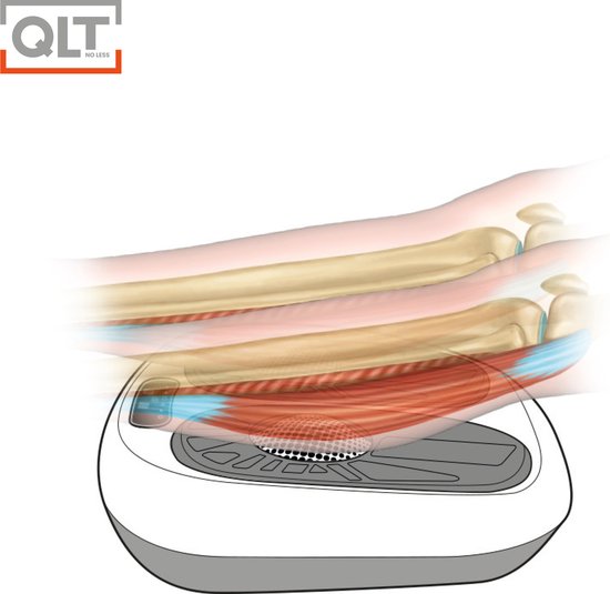 QLT VibroPulse Pro Appareil de massage des jambes et des pieds - 10 programmes - 20 vitesses