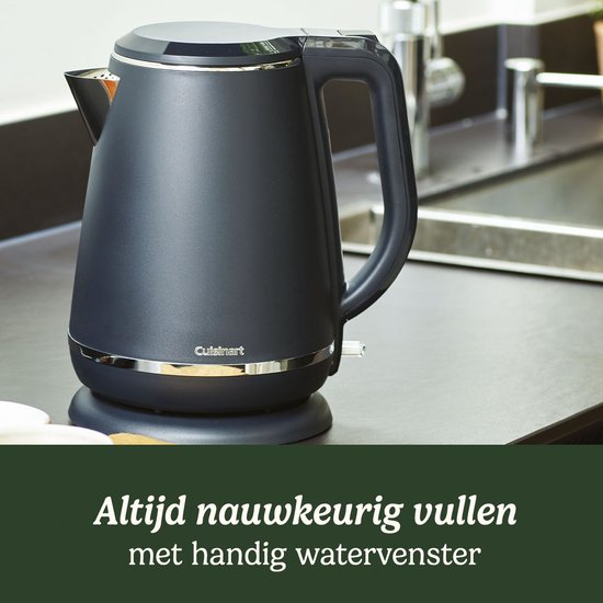 Cuisinart - Bouilloire - Acier inoxydable - Chauffe-eau 1.5L - Noir
