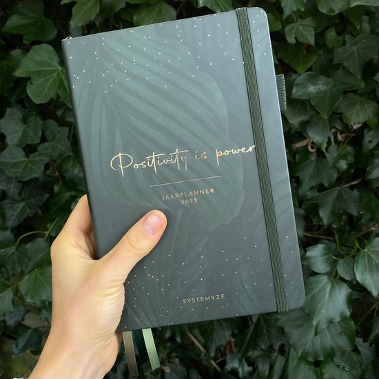 Systemyze Agenda 2025 Adultes - Planificateur - Agenda - Organiseur - Feuilles d'autocollants incluses - Format A5 - Vert