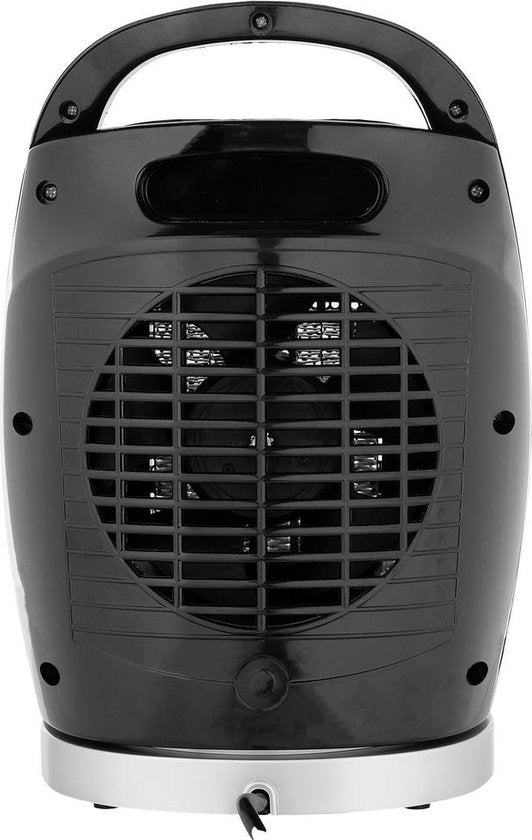 Tristar Chauffage électrique KA-5038 - Chauffage à ventilateur - Avec protection contre le basculement et la surchauffe - Fonction rotative - 750W et 1500W - Gris