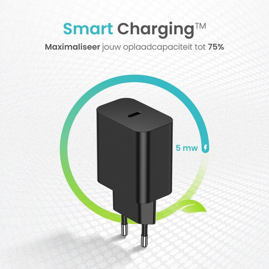 Wurk - Adaptateur pour chargeur rapide - Convient à Samsung - Chargeur rapide 25W - Chargement rapide
