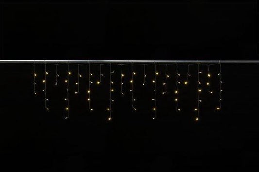 Cascadelight Icicle 2x0.6m 72l Blanc chaud transp.wire modulator-24v-ext 1-5m