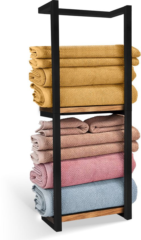 SV Living Porte-serviettes - Porte-serviettes - Pour la salle de bain et la cuisine - 77*28*14cm