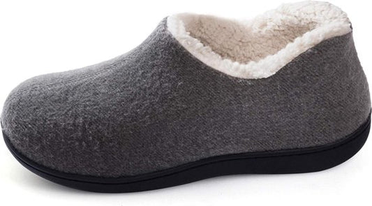 Chaussons Dames - Chaussons - Taille 38/39 - Gris - Antidérapant - Comfeet