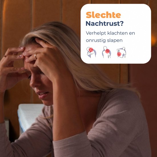 Best Life Matelas 140x200 cm - Matelas à mémoire de forme et mousse froide - 18 CM - 3 couches