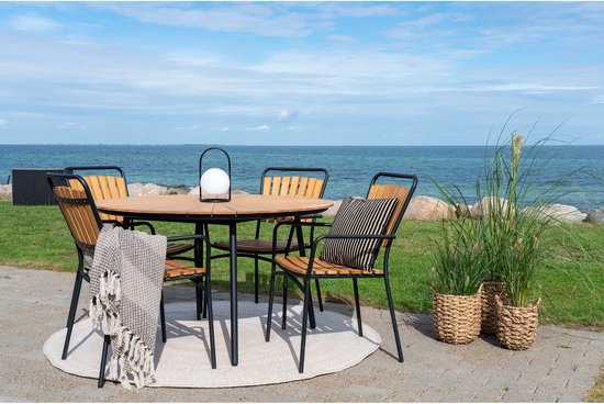 Table à manger en teck naturel - 2-4 personnes - House Nordic