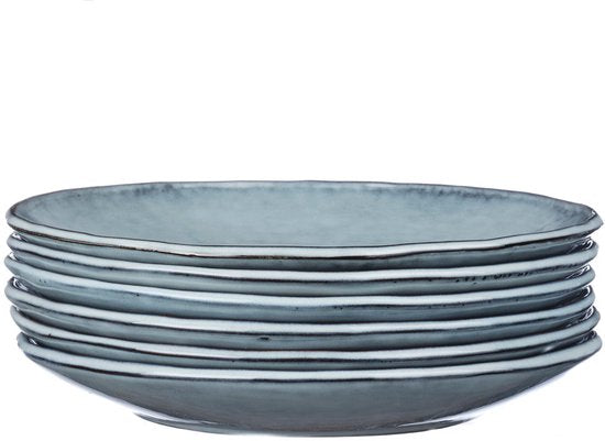 assiette CLOUD Ø27cm - 6 pièces - Gris orage