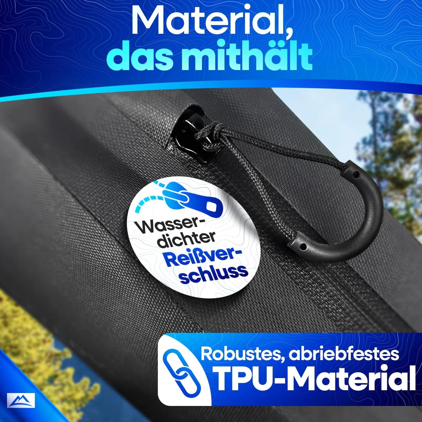 Flipflex Airtrack - Tapis de gymnastique - 4 mètres - 10cm d'épaisseur - tapis de gymnastique - avec mini-tour 600W - avec sac de transport de luxe - Gymnastique