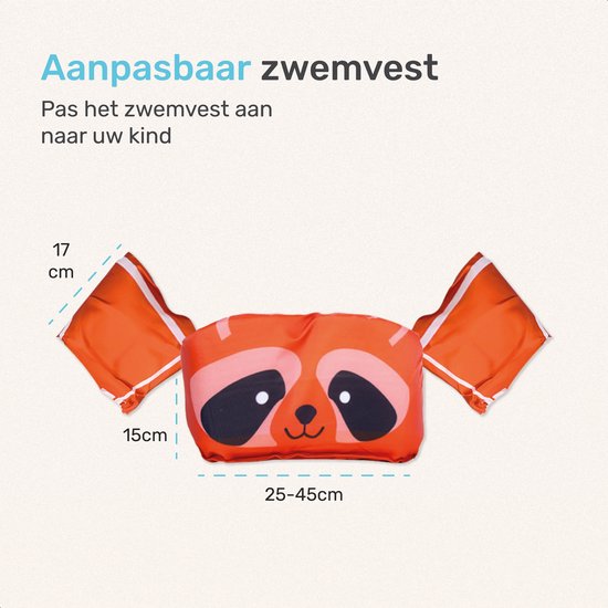 Qwali Puddle Jumper - Gilet de natation - Pour les enfants de 2 à 6 ans - Gilet de natation enfant - Requin - Gilet flottant enfant - Ailes de natation - Bouchon de natation - Ceinture de natation