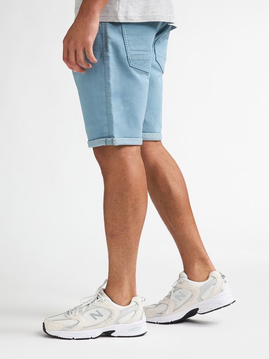 Petrol Industries Denim Shorts Men - Jogg Denim Shorts - Slim Fit - Stretch Jeans - Vêtements pour Hommes - 5 Poches - Jeans pour Hommes - Bleu - Taille XL