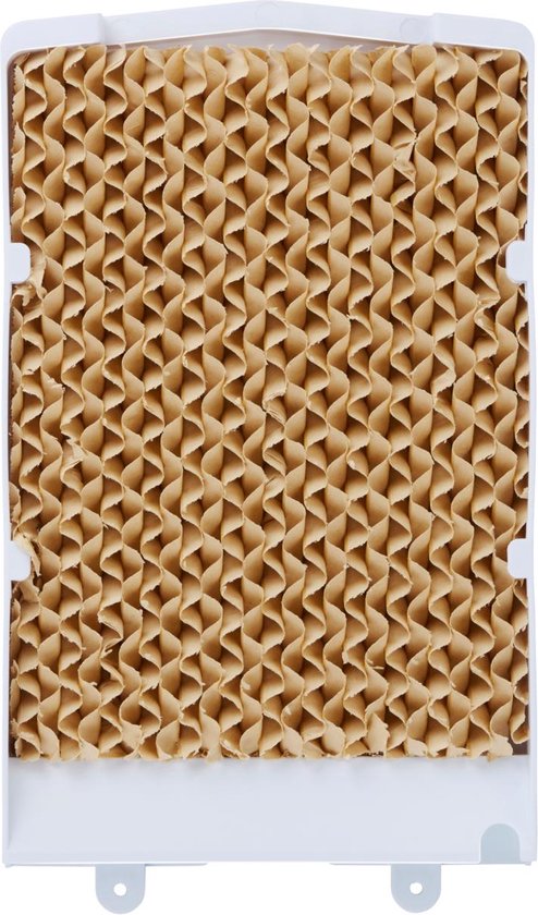 Lifetime Air - Refroidisseur d'air et refroidisseur d'air - 22 x 24 x 53,5 cm - Plastique blanc - Puissance 80W - Avec 3 vitesses et minuterie - Comprend les éléments de refroidissement et la télécommande - Refroidissement mobile