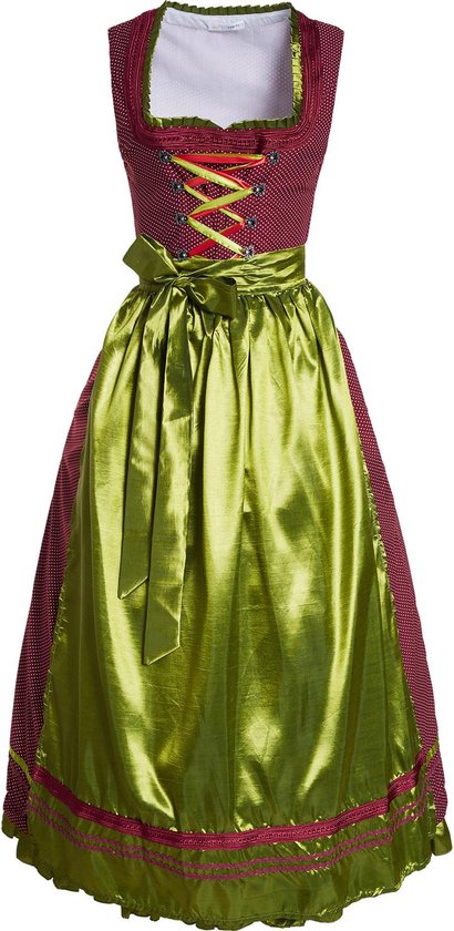Dressforfun Maxi Dirndl Ruhpolding modèle 2 L - déguisement costume halloween déguisement fête de carnaval déguisement fête de carnaval - 304652