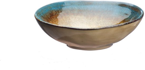 Plat ISLAND Ø11,5cm - 6 pièces - Terre et mer