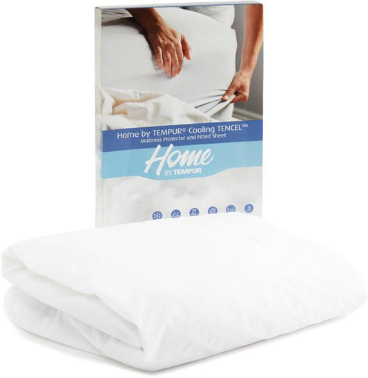 Protège-matelas - 140 x 210 x 25 cm - Imperméable - Rafraîchissant - Anti-acariens - Anti-allergique - TENCEL rafraîchissant
