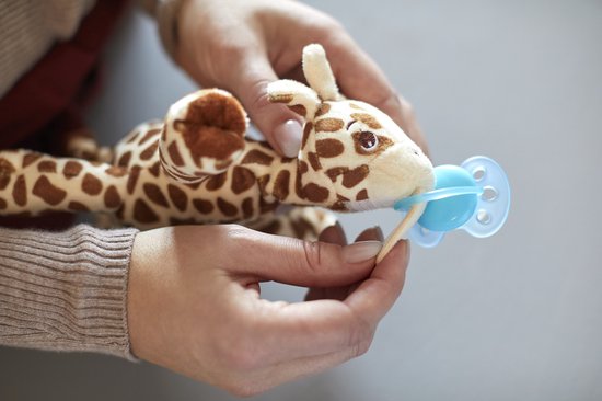 Sucette câline Philips - 0 à 6 mois - 1 sucette - Girafe - bleu