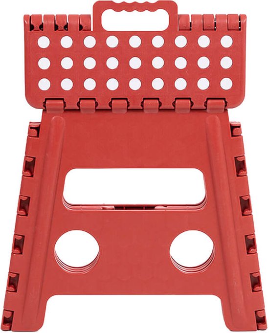Tabouret pliable - Marchepied - Robuste Antidérapant - Peu encombrant - Max. 100 kg - Pour cuisine Salle de bains