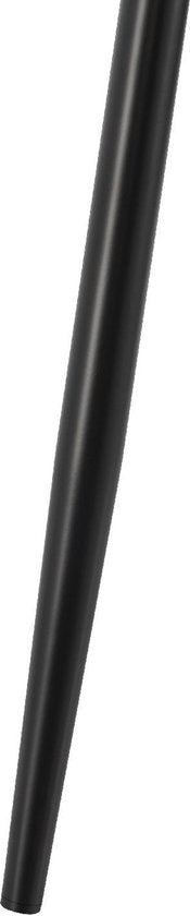 Chaises de salle à manger en acier Blanca - Lot de 2 - Gris clair - Velours