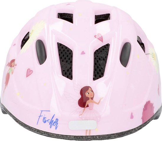 FISCHER FAHRRAD Plus Princesse XS/S Casque enfant Rose Taille : XS/S Tour de tête : 48-54 cm