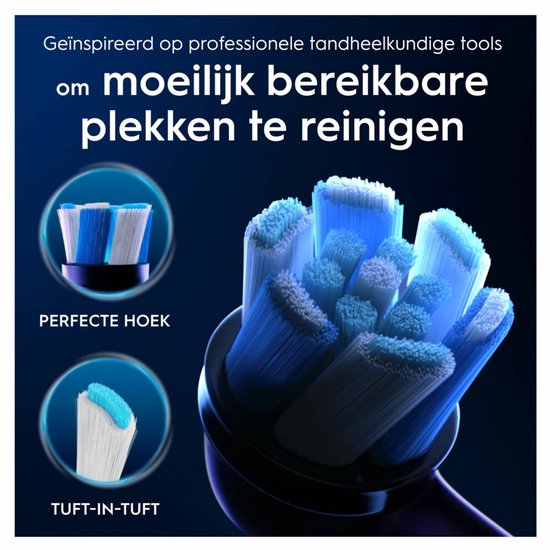 Oral-B têtes de brosse iO Ultimate Clean Black - 6 pièces