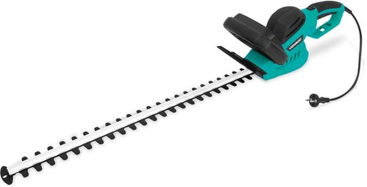VONROC Taille-haie 600W - Longueur de lame 660 mm - avec poignée rotative à 180° - Ecartement des lames 16 mm - Avec étui de protection