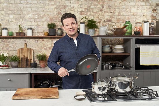 Tefal Jamie Oliver Cooks Direct On Pans set - 2 pieces