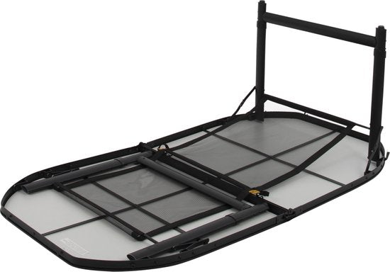 Bo-Camp - Industriel - Table - Northgate - Ovale - Modèle valise - 150x80 cm