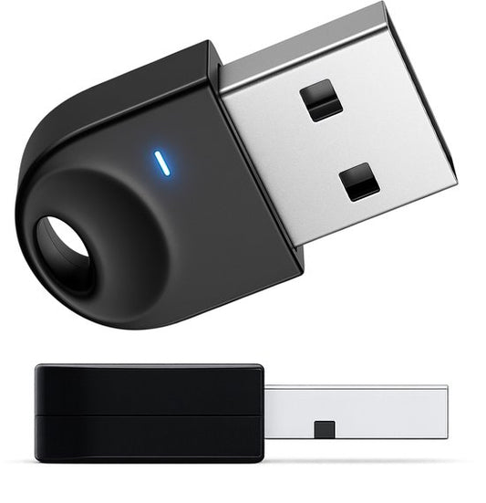Skoov Bluetooth Adapter for USB - Laptop & PC - Pour souris, casque, clavier, haut-parleur etc - Dongle - Stick - Plug - Transmitter - Receiver - Accessories