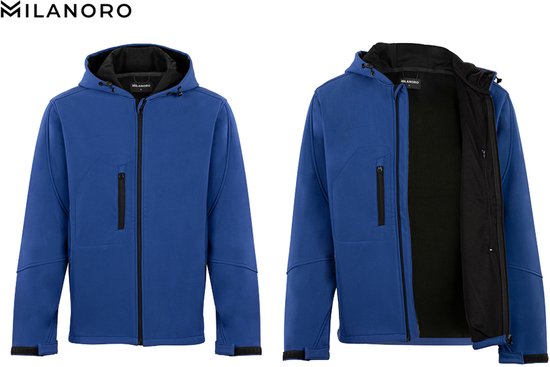 Milanoro - Vestes coupe-vent et imperméables - Veste sans capuche - bleu royal - XL