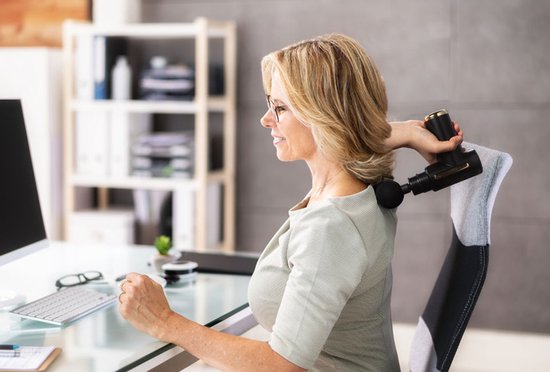 Wellhealth - Mini pistolet de massage rechargeable pour des muscles souples - Mini pistolet de massage