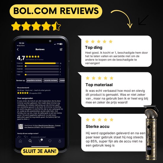 Tondeuse à barbe 6-en-1 pour homme - Tondeuse pour barbe et corps - 6 accessoires inclus - Sansbeauté® - Tondeuse pour homme - Tondeuse pour homme - Tondeuse à cheveux - Tondeuses - 0.5-15MM - Nez et oreilles - Tondeuse - Machine à barbe - Multigroomer