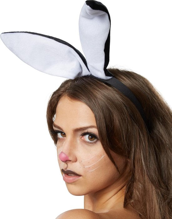 Dressforfun Hot bunny L - costume de déguisement pour halloween tenue de soirée carnaval robe de soirée - 302132