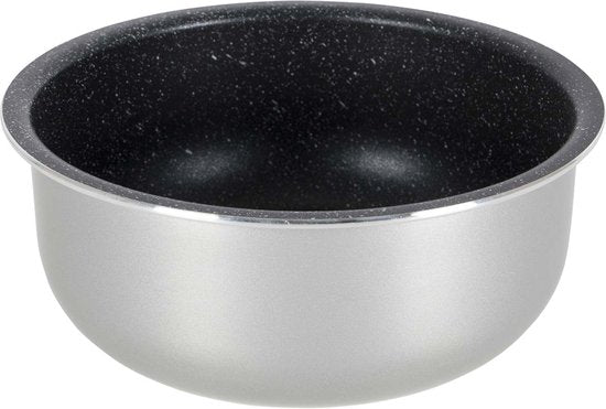 Gimex Ensemble de casseroles et poêles - Induction - Argent - 9 pièces