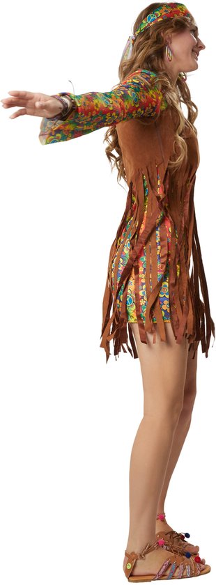 dressforfun - Rebel Hippie Squaw L - déguisement costume halloween déguisement soirée carnaval déguisement soirée carnaval déguisement soirée - 302625