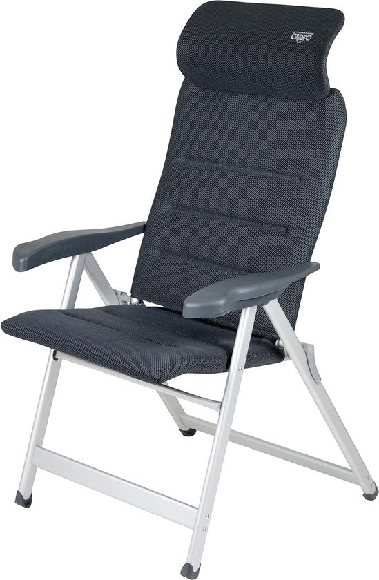 Crespo - Chaise de plage - AA/237 - Air-Elite - Compact - Gris