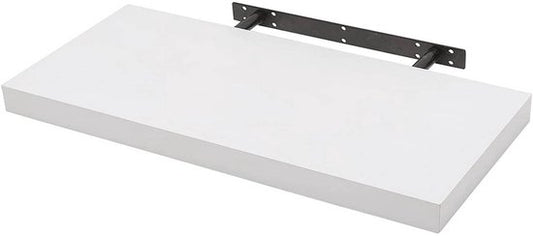 Étagère murale Woltu - 30 x 22,9 x 3,8 cm - Suspendue - MDF - Blanc