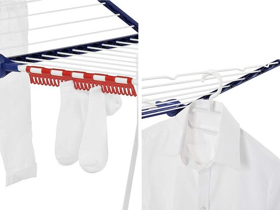 Leifheit étendoir à linge Pegasus 200 - solid comfort - 20 m de longueur de séchage