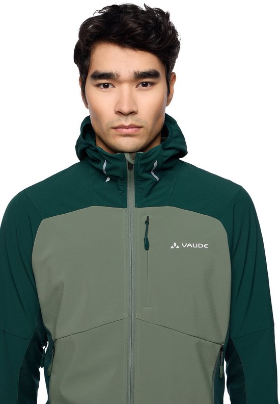 VAUDE Men's Larice Jacket V, Jacket, outdoor jacket, hooded, softshell jacket, windproof, Men's, Outdoor Jacket