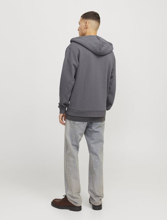 JACK&JONES JJEBRADLEY SWEAT ZIP HOOD NOOS Gilet pour homme - Castlerock