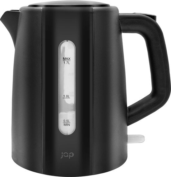 JAP Appliances Thermora - Bouilloire avec filtre anti-calcaire - Electrique - 1.7L - Noir