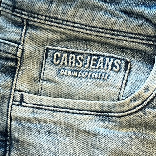 Jeans Cars Hommes BLAST Slim Fit BLUE BLACK - Taille 36/34
