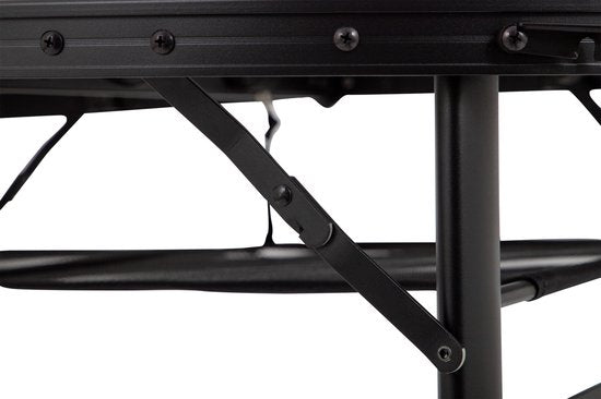 Bo-Camp - Industriel - Table - Northgate - Ovale - Modèle valise - 100x70 cm