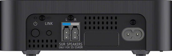 Sony HT-S40R - Barre de son avec subwoofer et haut-parleurs arrière sans fil - Noir