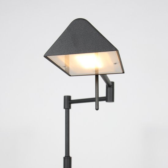 Mexlite - lampadaire - GlowGo - noir - métal - lampe de lecture - LED - 4603ZW